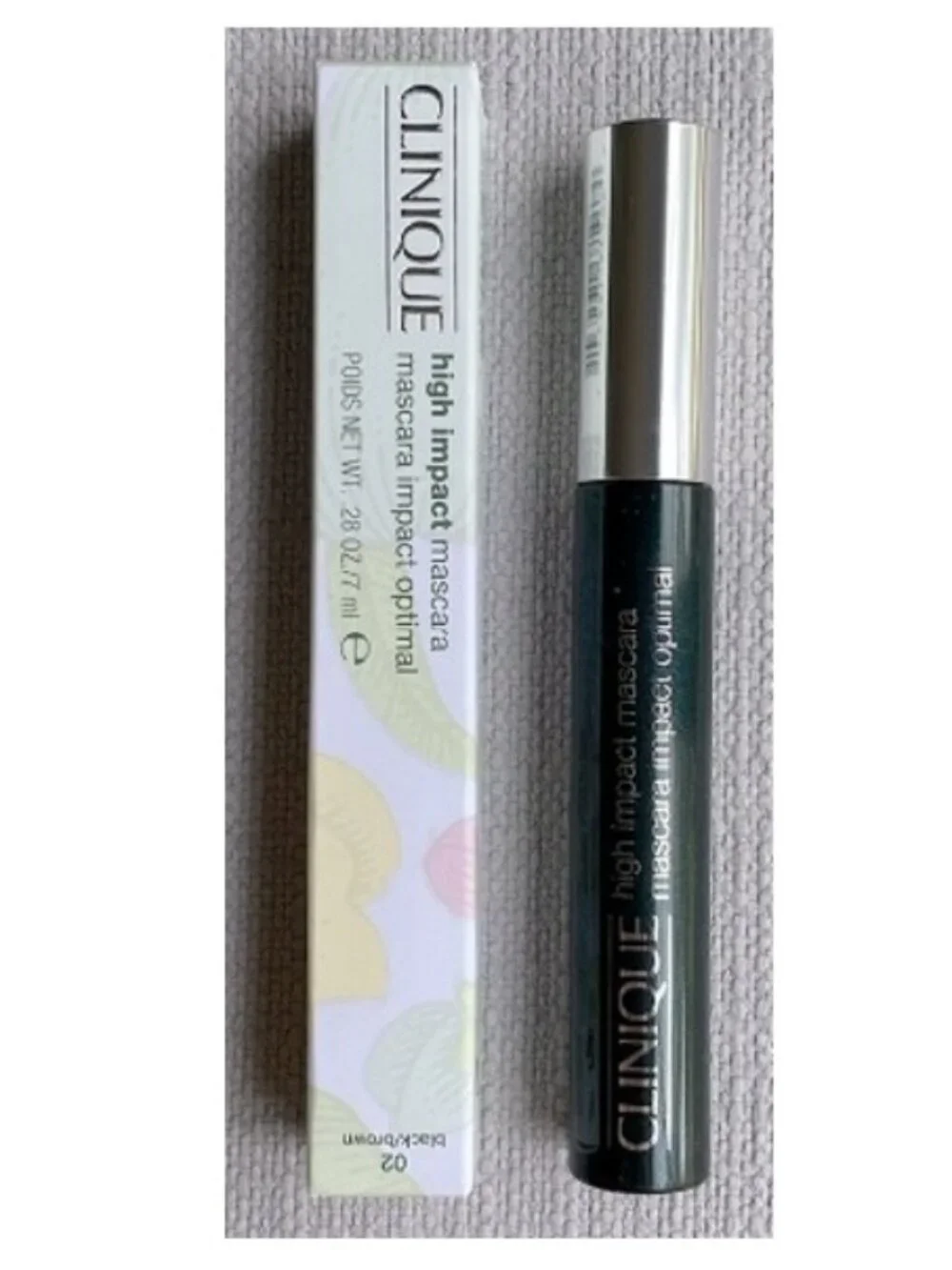 Clinique High Impact Optimal Mascara ~ 02 Black/Brown 7ml NIB